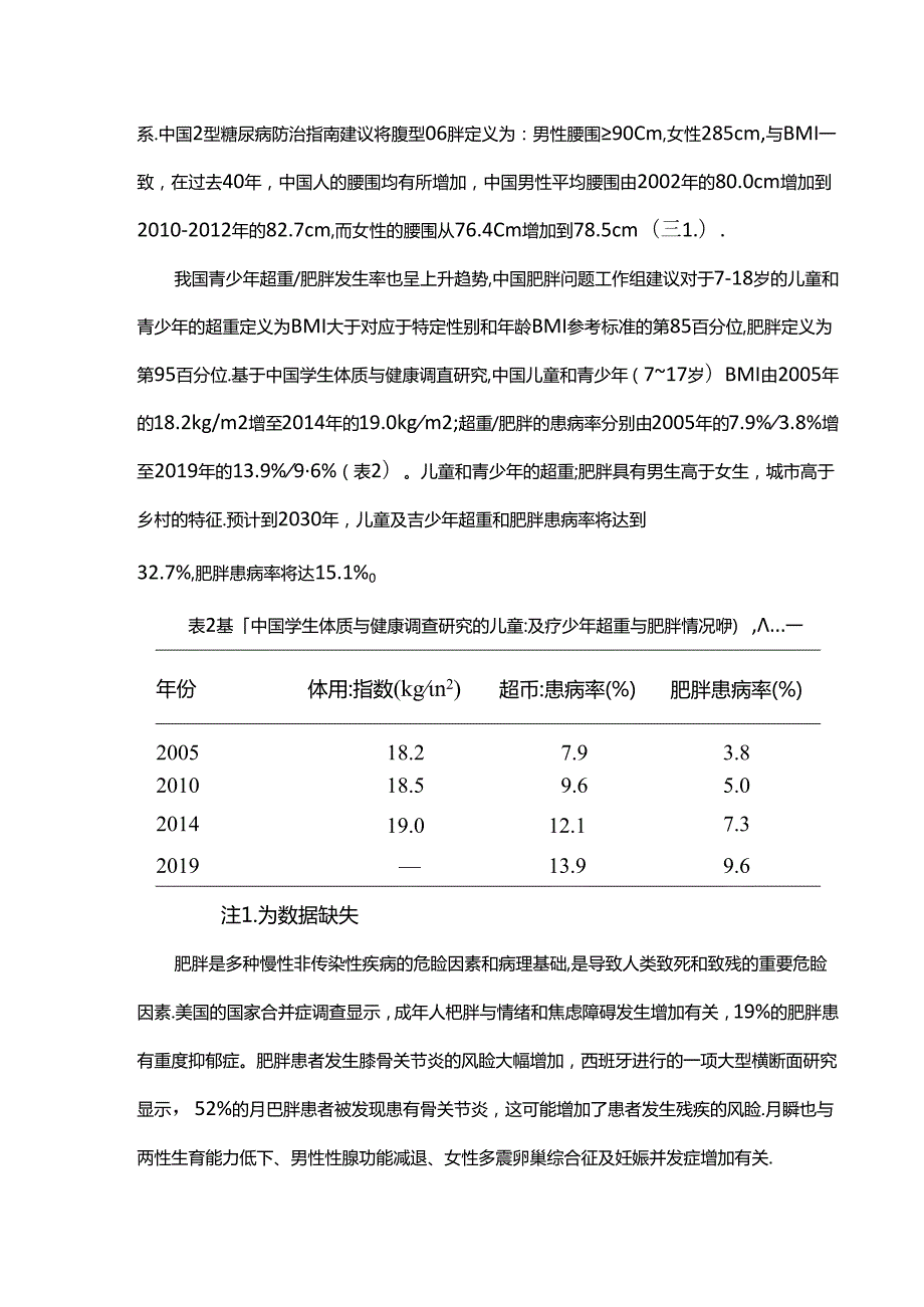 中国肥胖的现状及管理.docx_第2页