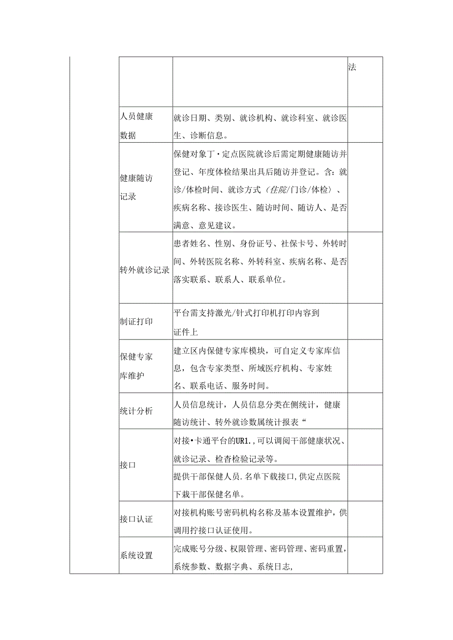 XX区干部保健系统建设项目需求说明.docx_第3页