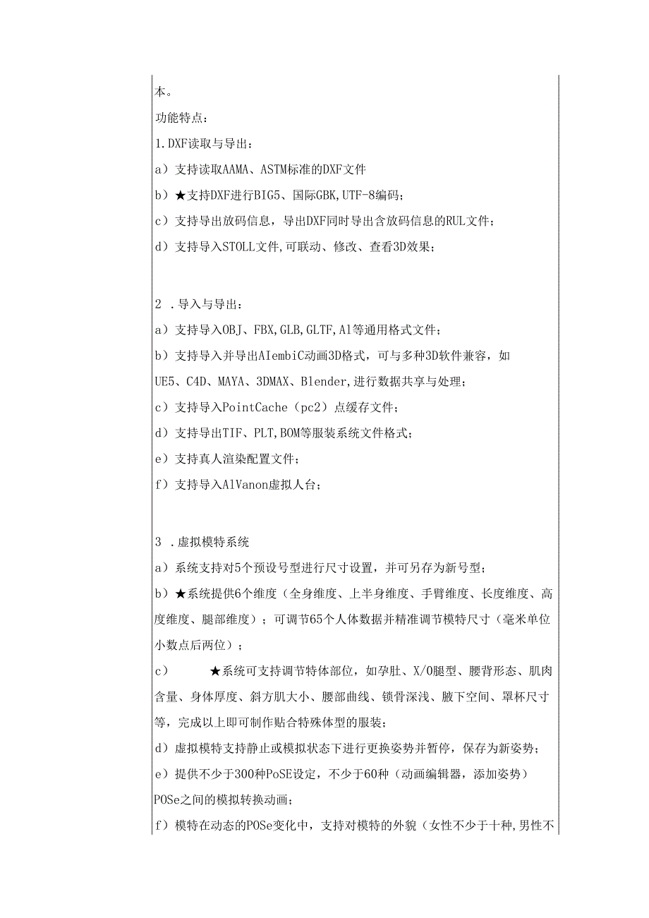 XX学院三维服装数字系统采购需求.docx_第2页