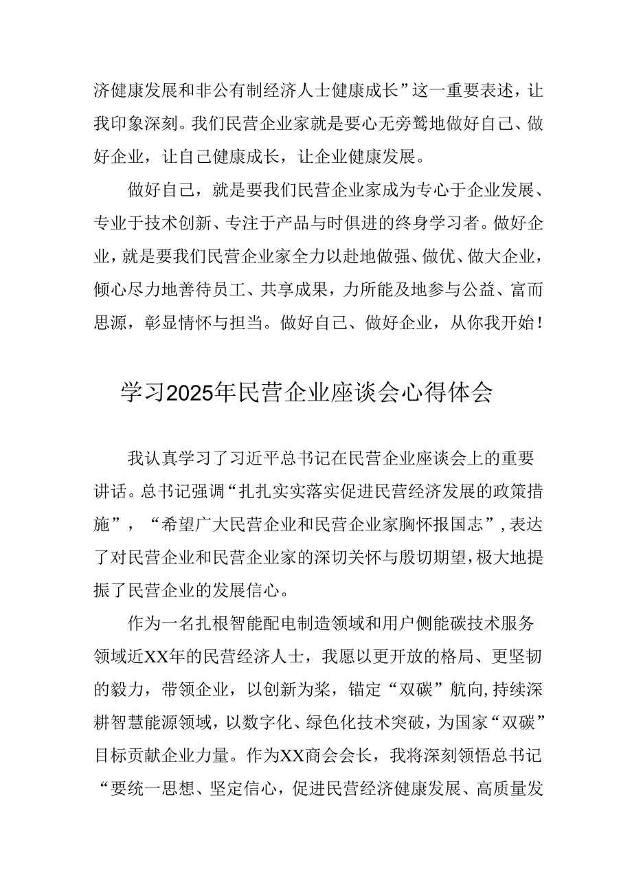 民营企业2025年学习《民营企业座谈会》个人心得感悟 （7份）49.docx_第3页