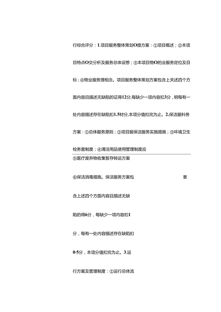医院物业服务招标评审表.docx_第3页