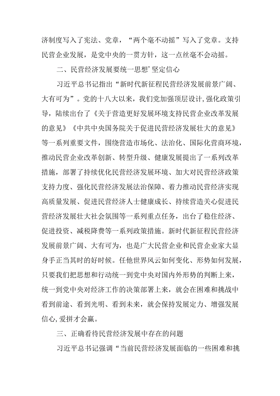 民营企业2025年学习《民营企业座谈会》个人心得感悟 （5份）60.docx_第3页