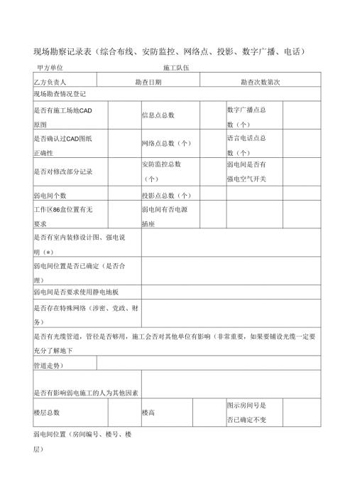 现场勘察记录表.docx