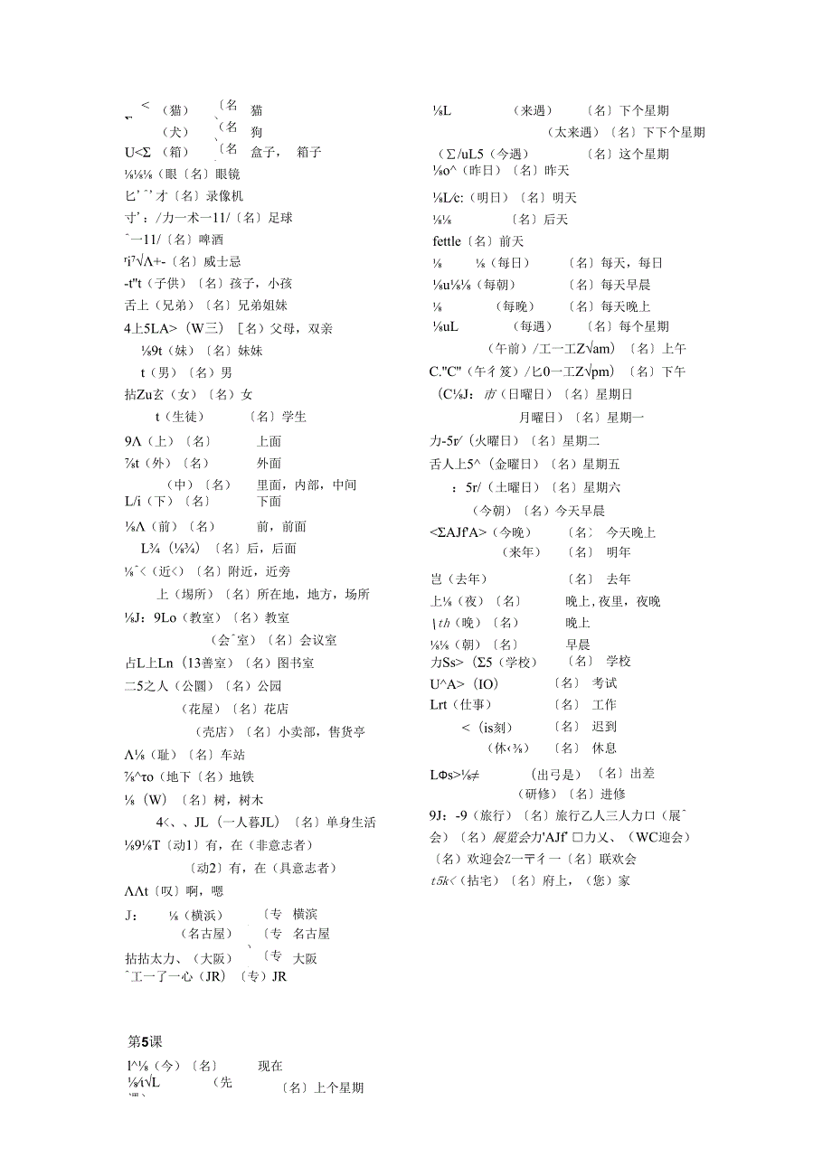 新版标准日本语初级单词.docx_第3页