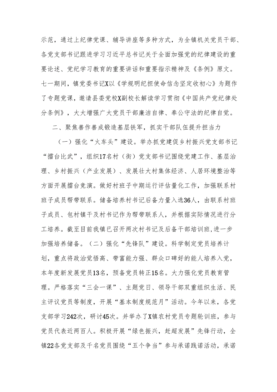 镇2024党建工作总结及2025年工作计划(1).docx_第2页