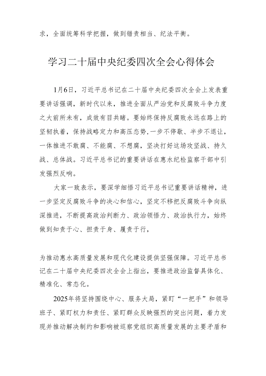 学习二十中央纪委四次全会个人心得体会 （汇编18份）.docx_第3页