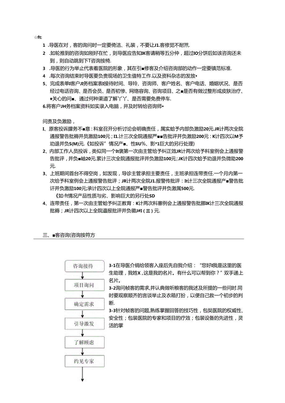 医美整形医院现场咨询接待流程图标准.docx_第3页