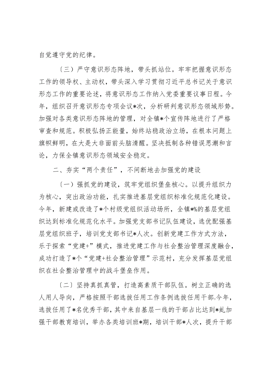 2024年镇党委书记述职述廉报告.docx_第2页