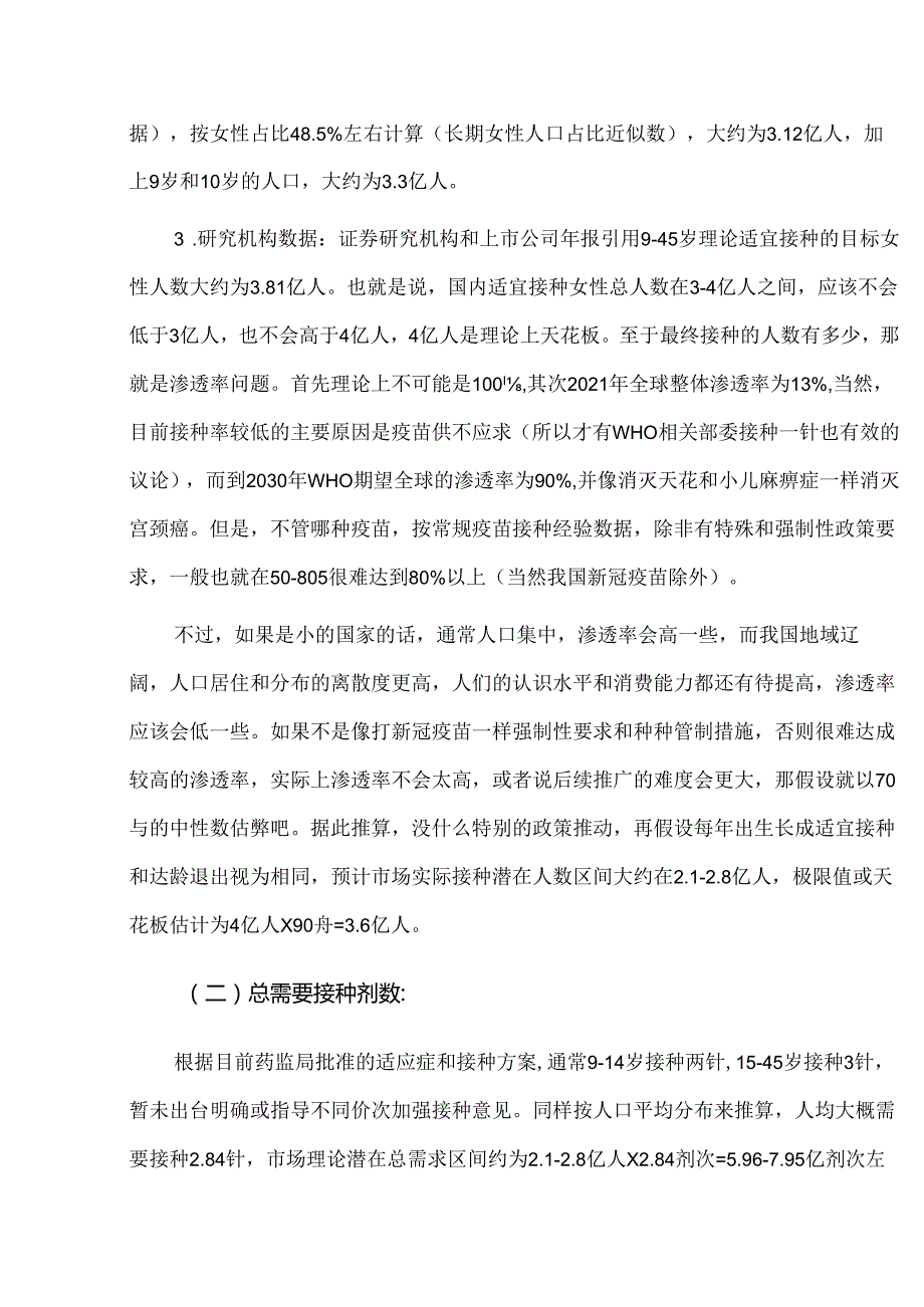 国内女性HPV疫苗市场分析.docx_第2页