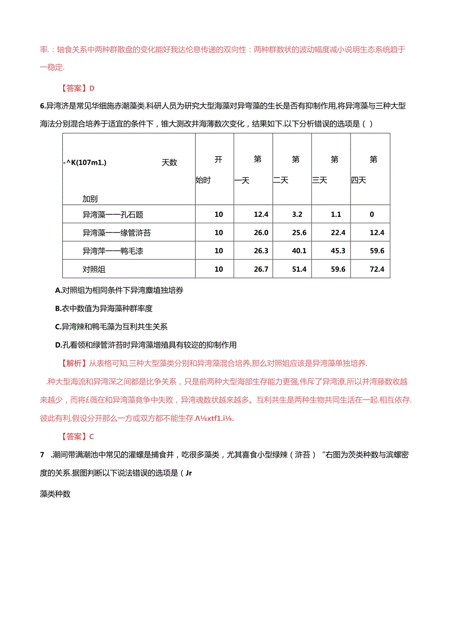 群落的结构和演替习题.docx_第3页