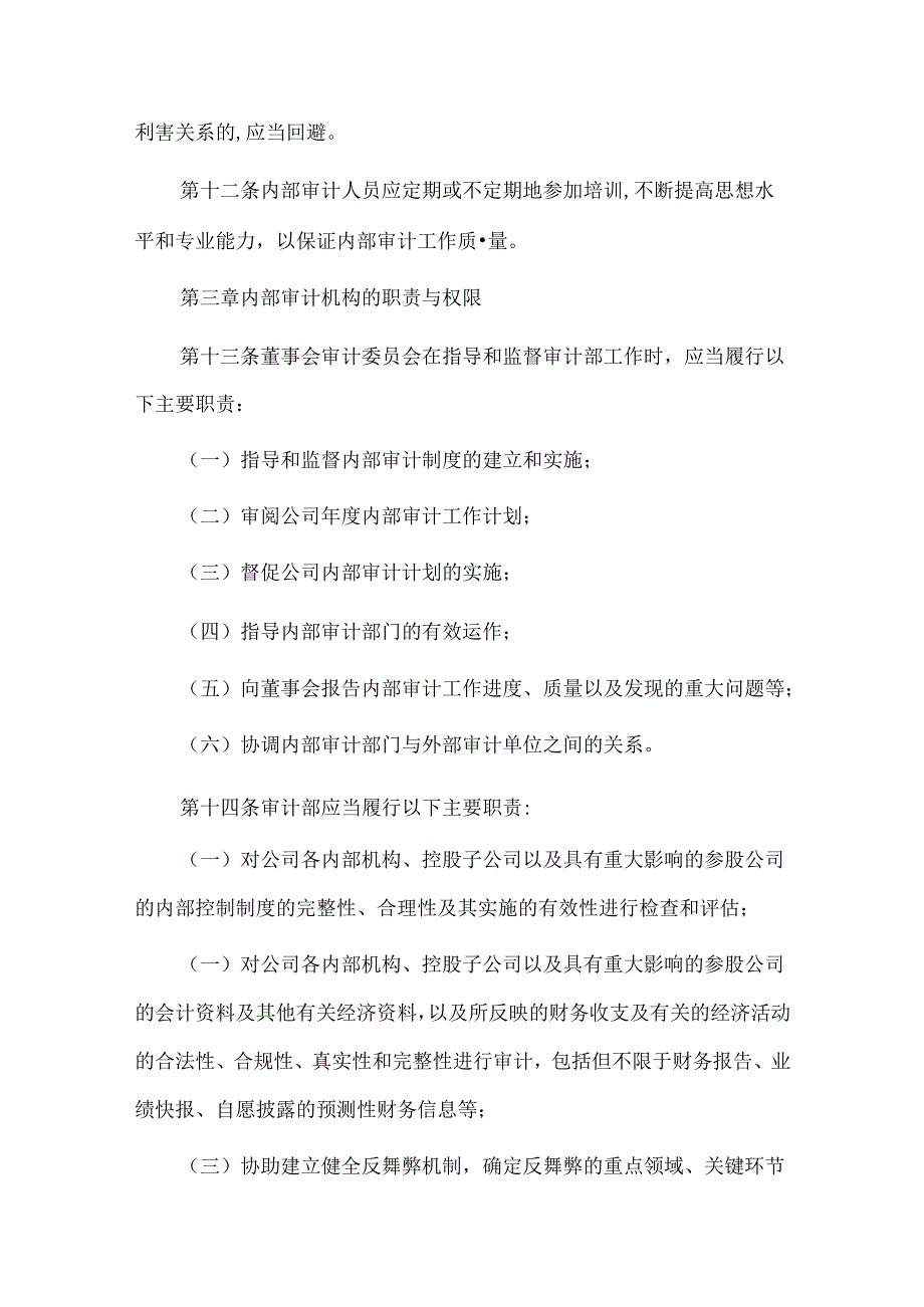 宁德时代新能源科技股份有限公司内部审计制度.docx_第3页