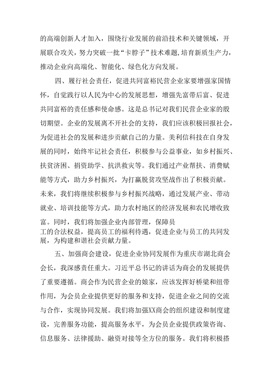 民营企业2025年学习《民营企业座谈会》个人心得感悟 （5份）87.docx_第3页