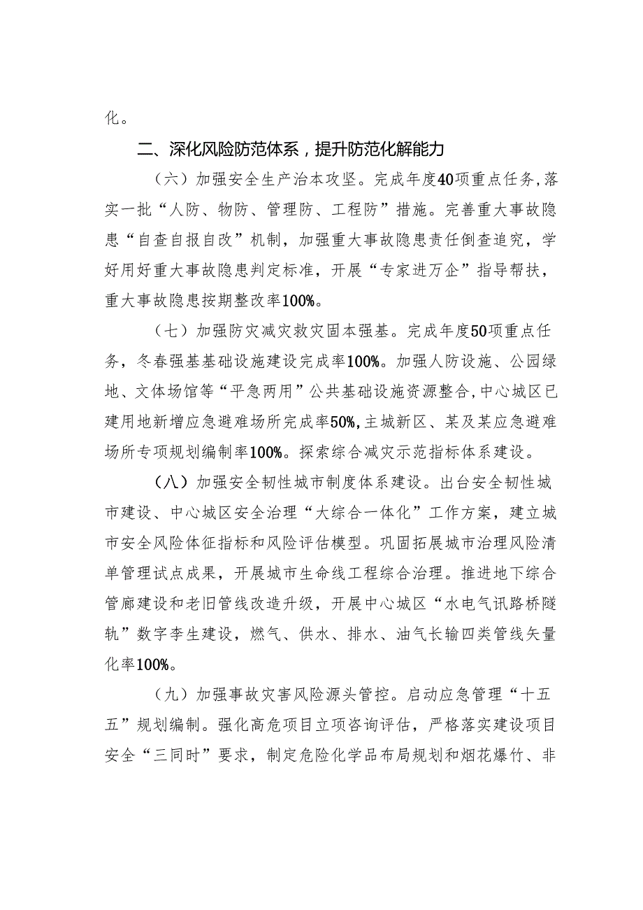某某市2025年安全生产、防灾减灾救灾和消防工作要点.docx_第3页