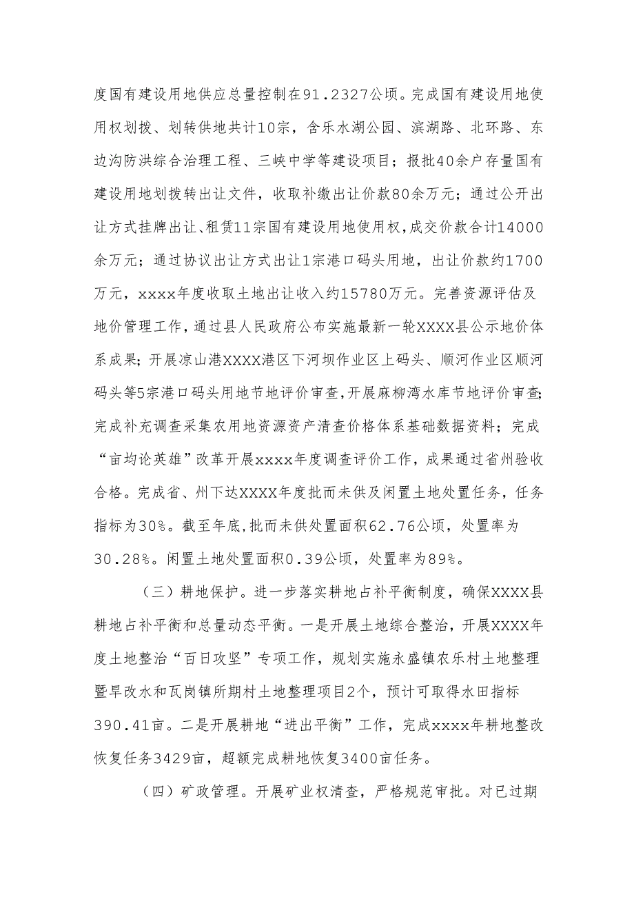 县自然资源局工作总结.docx_第3页