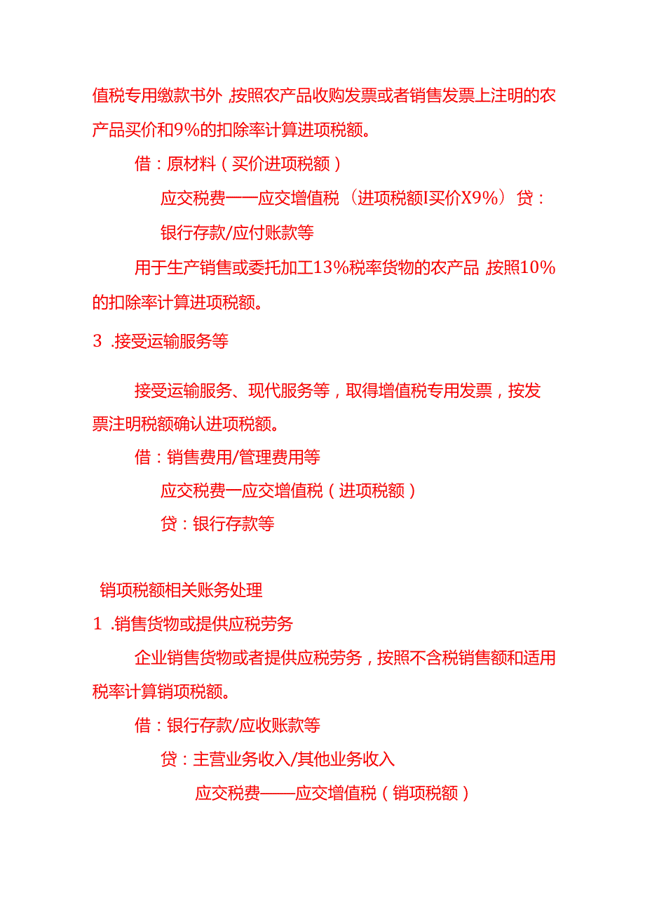 做账实操生产企业一般纳税人增值税账务处理分录.docx_第2页