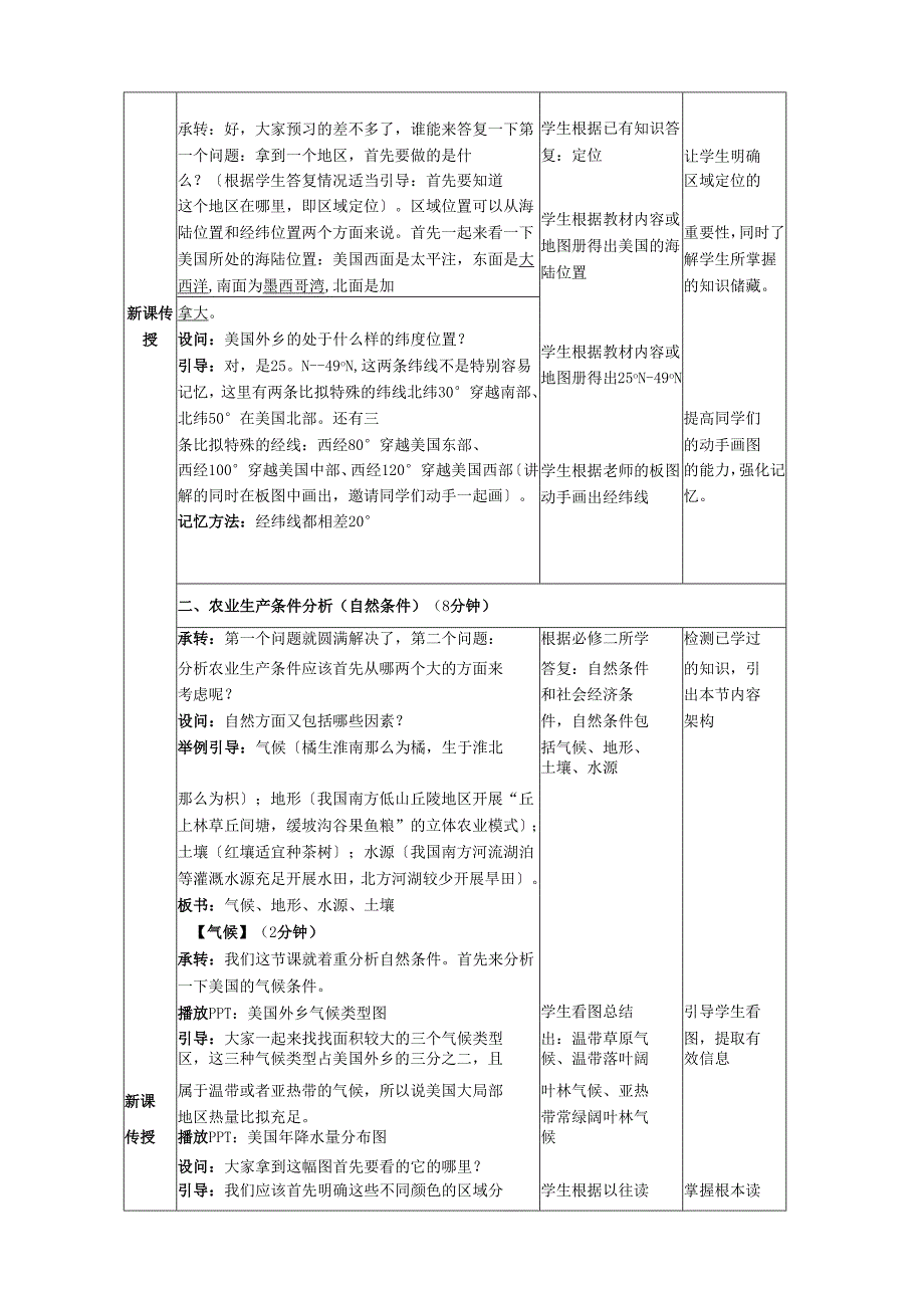 美国农业教学设计.docx_第3页