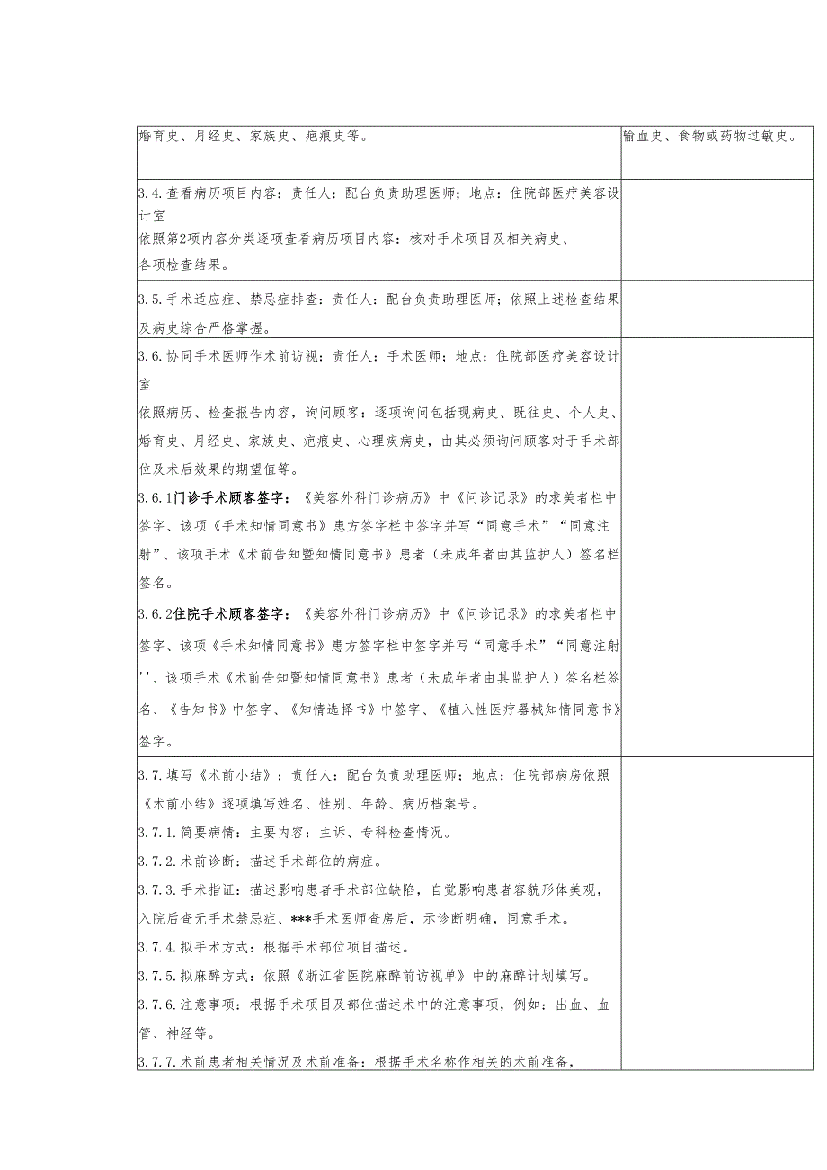 医美整形医院美容外科术前准备SOP标准.docx_第2页
