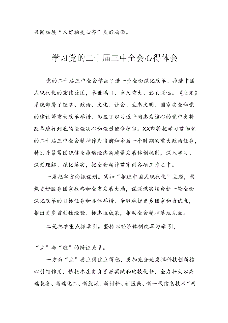 学习2024年学习党的二十三中全会个人心得体会 汇编13份.docx_第2页