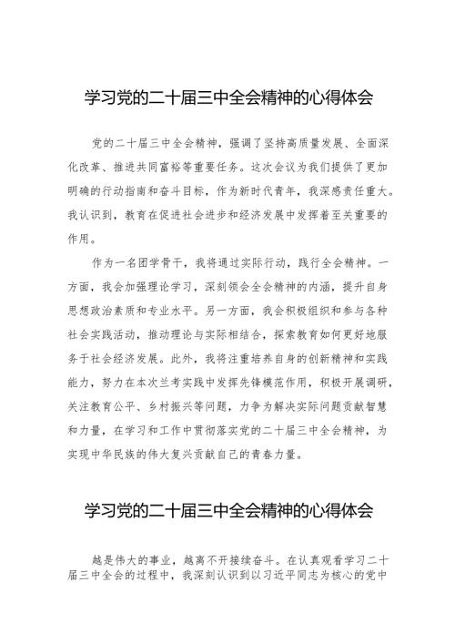 关于二十三中全会精神学习体会范文(38篇).docx