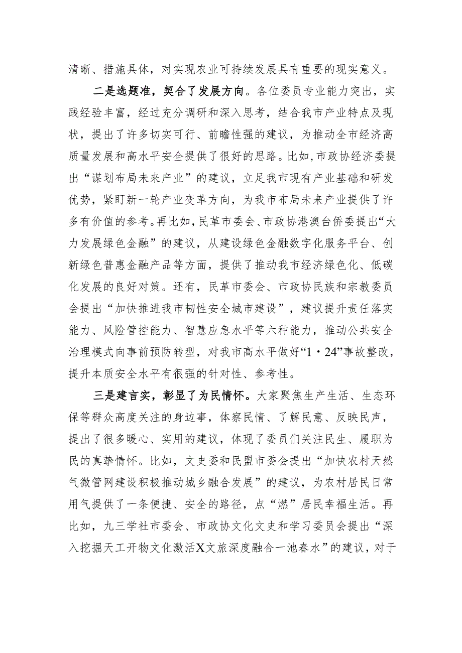 在市政协会议发言大会上的讲话.docx_第2页
