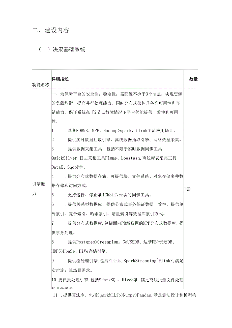 XX学院智慧决策平台项目建设要求.docx_第2页