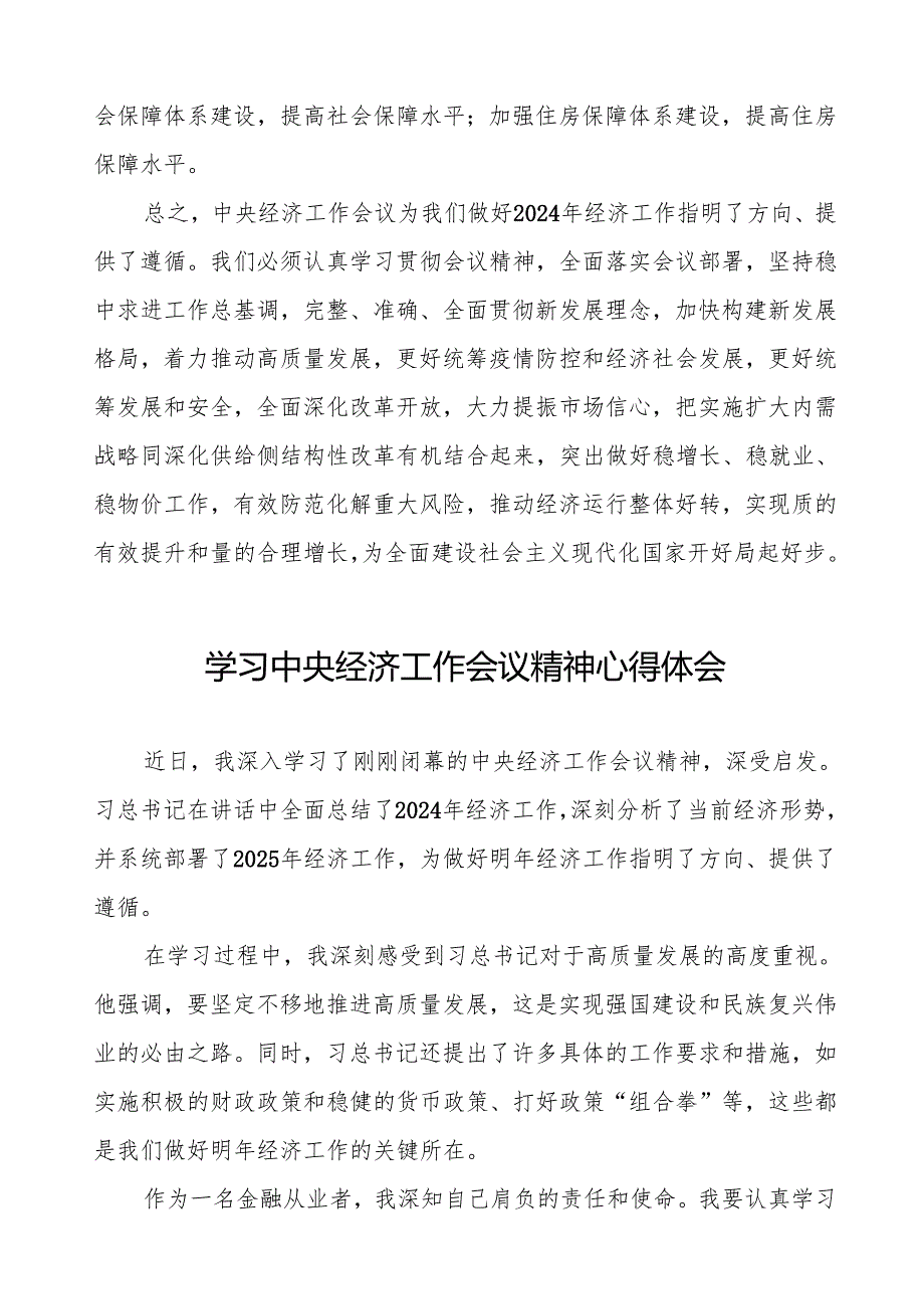 (精品)学习贯彻2024年中央经济工作会议精神心得体会八篇.docx_第3页