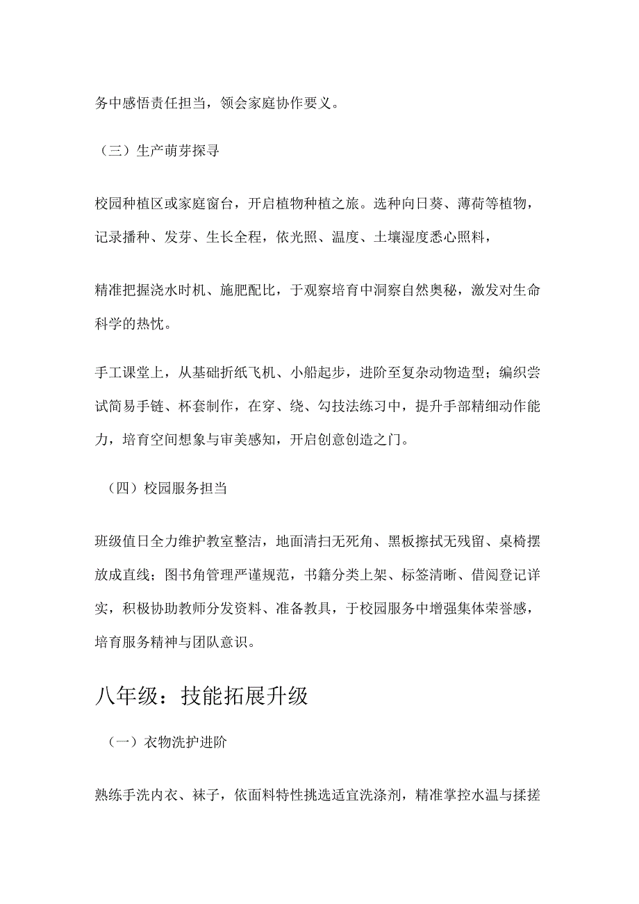 2025 X中学79年级劳动教育进阶方案（完整版）.docx_第2页