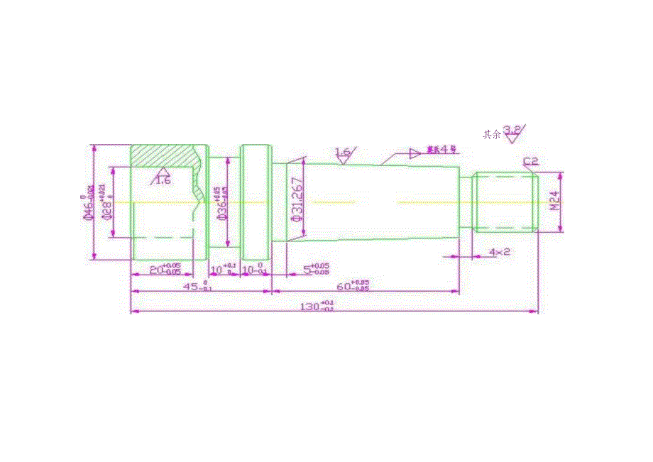 中级车工实操题.docx_第1页