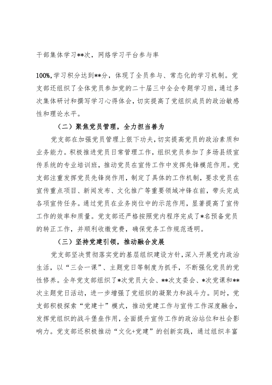 20242025基层党建工作总结 4篇.docx_第2页