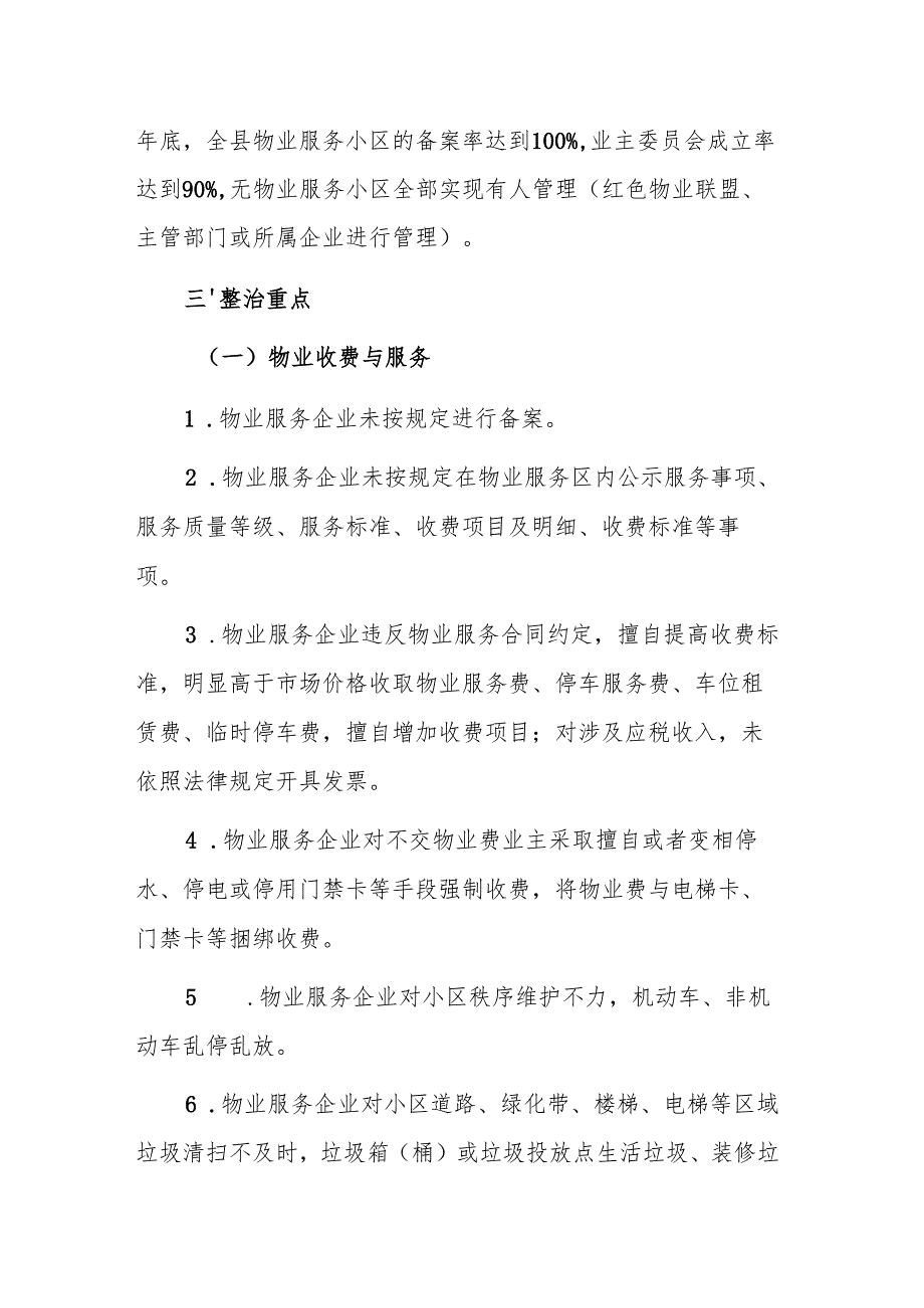 2025年物业服务乱象专项整治行动实施方案参考范文.docx_第2页