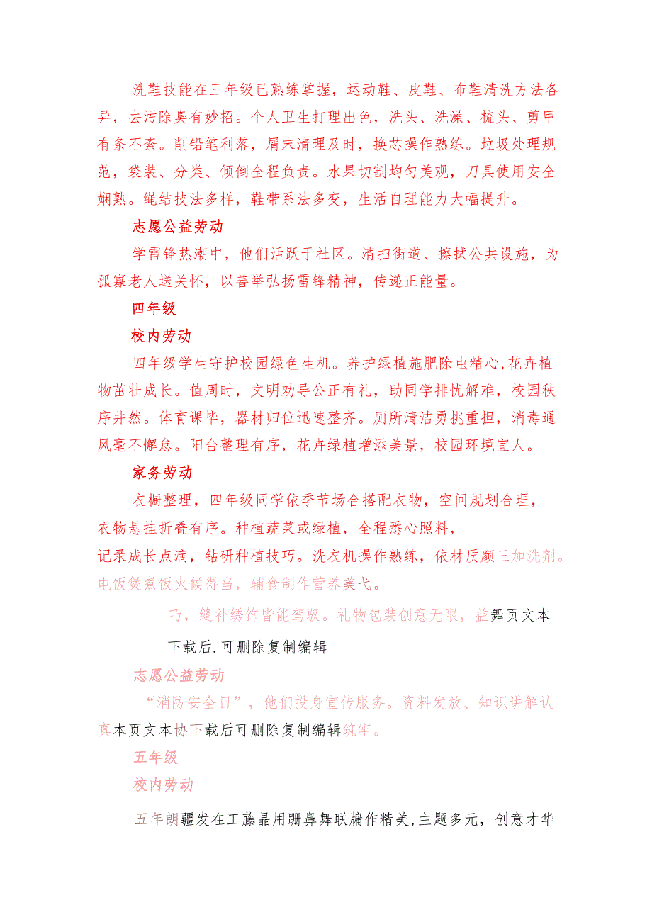 关于X小学16年级劳动教育清单方案（最新版）.docx_第3页