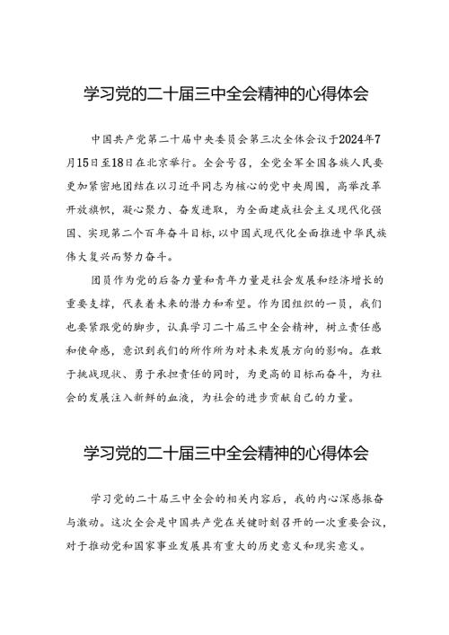 学习贯彻2024年二十三中全会精神心得体会范例二十七篇.docx