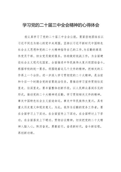 二十三中全会精神学习体会研讨发言材料范文36篇.docx