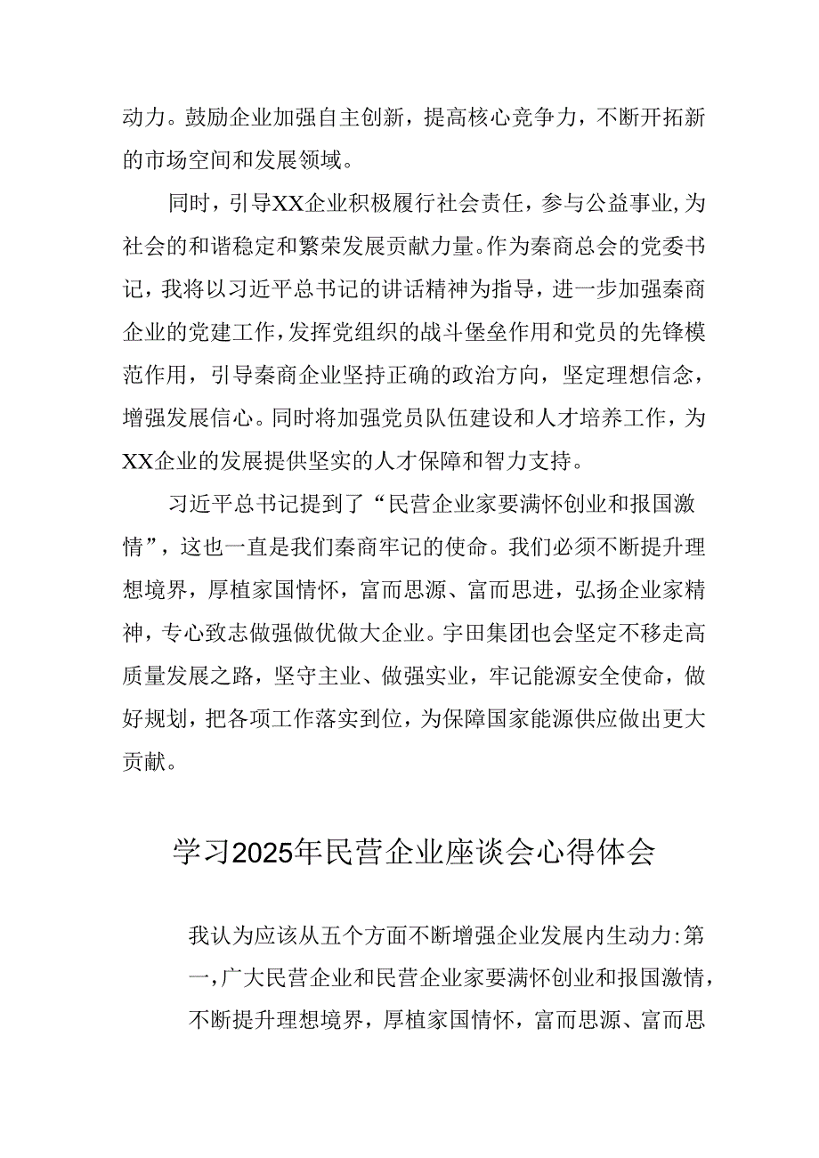 民营企业2025年学习《民营企业座谈会》个人心得体会 合计4份.docx_第3页
