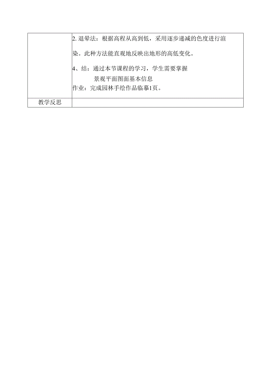 《园林景观手绘技法表现》教案——项目4园林景观平面图表现技法.docx_第3页