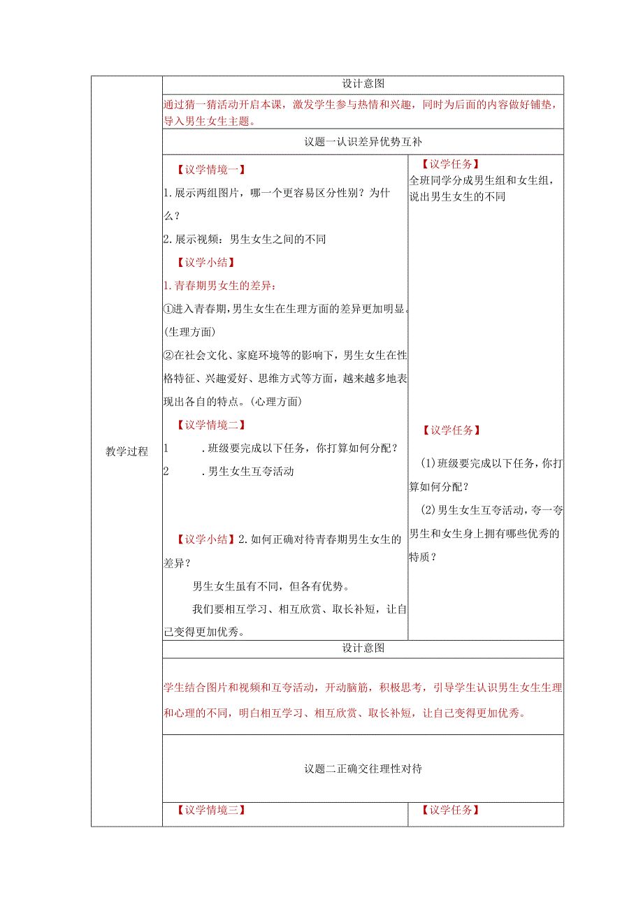 2025新七年级道德与法治下册第一课男生女生教学课件教学设计.docx_第3页
