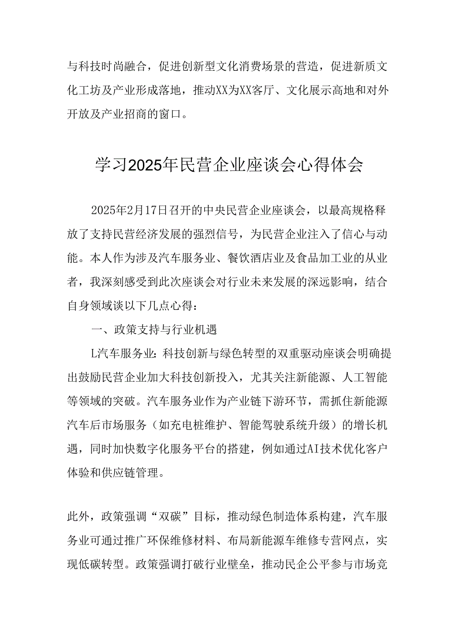 民营企业2025年学习《民营企业座谈会》个人心得感悟 （4份）78.docx_第3页