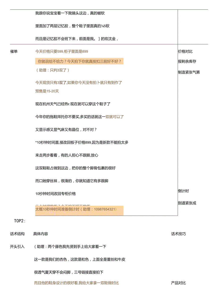 女鞋品类直播带货话术合集电商主播必学话术.docx_第3页