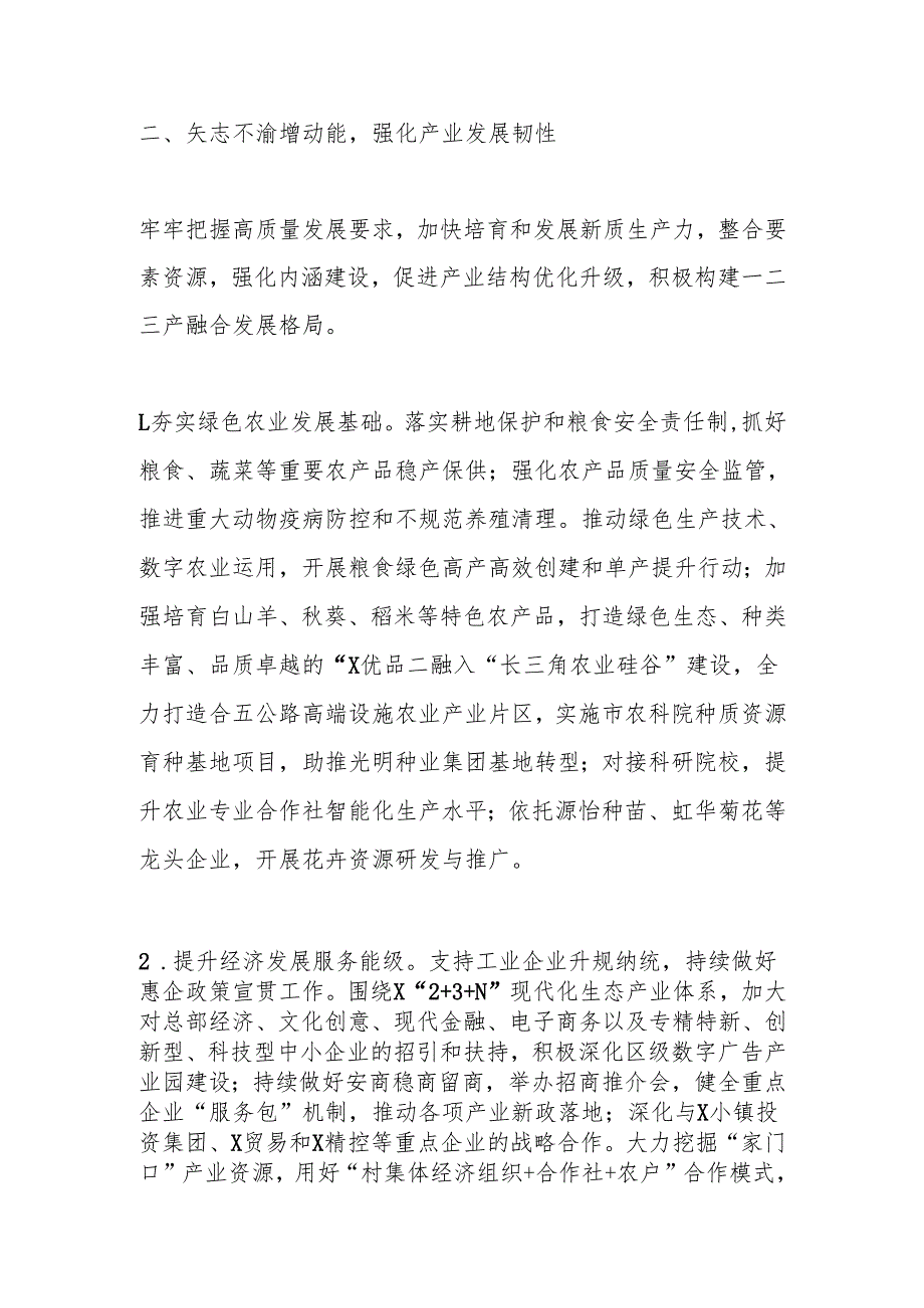 X镇人民政府2025年工作要点.docx_第3页