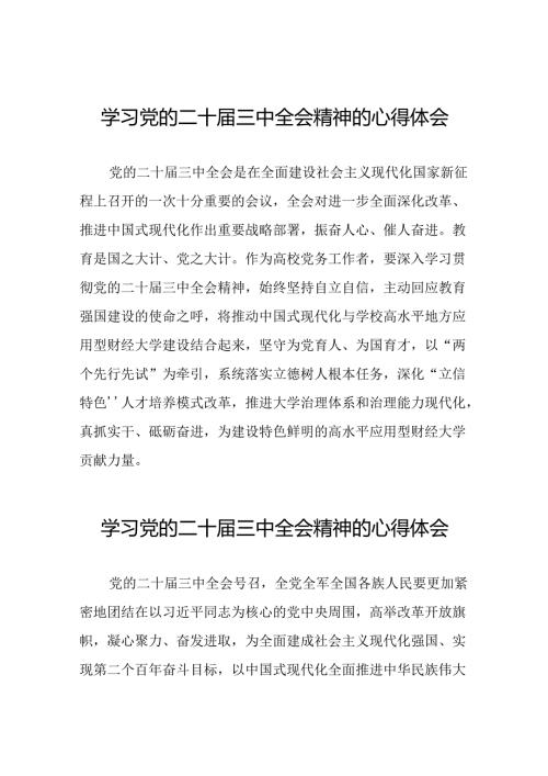 关于二十三中全会精神的心得体会二十六篇.docx
