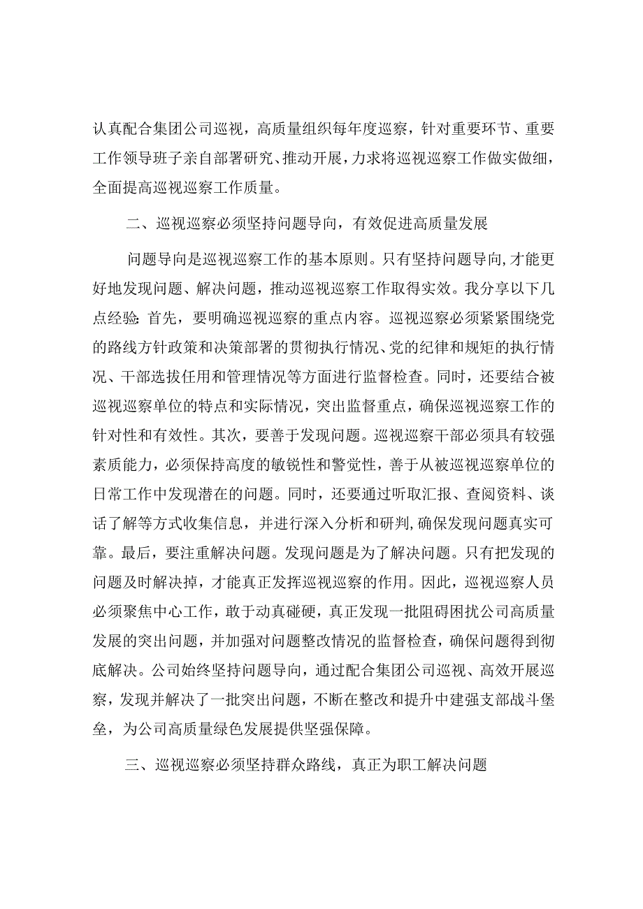 巡视巡察工作感悟体会征文 (2).docx_第2页