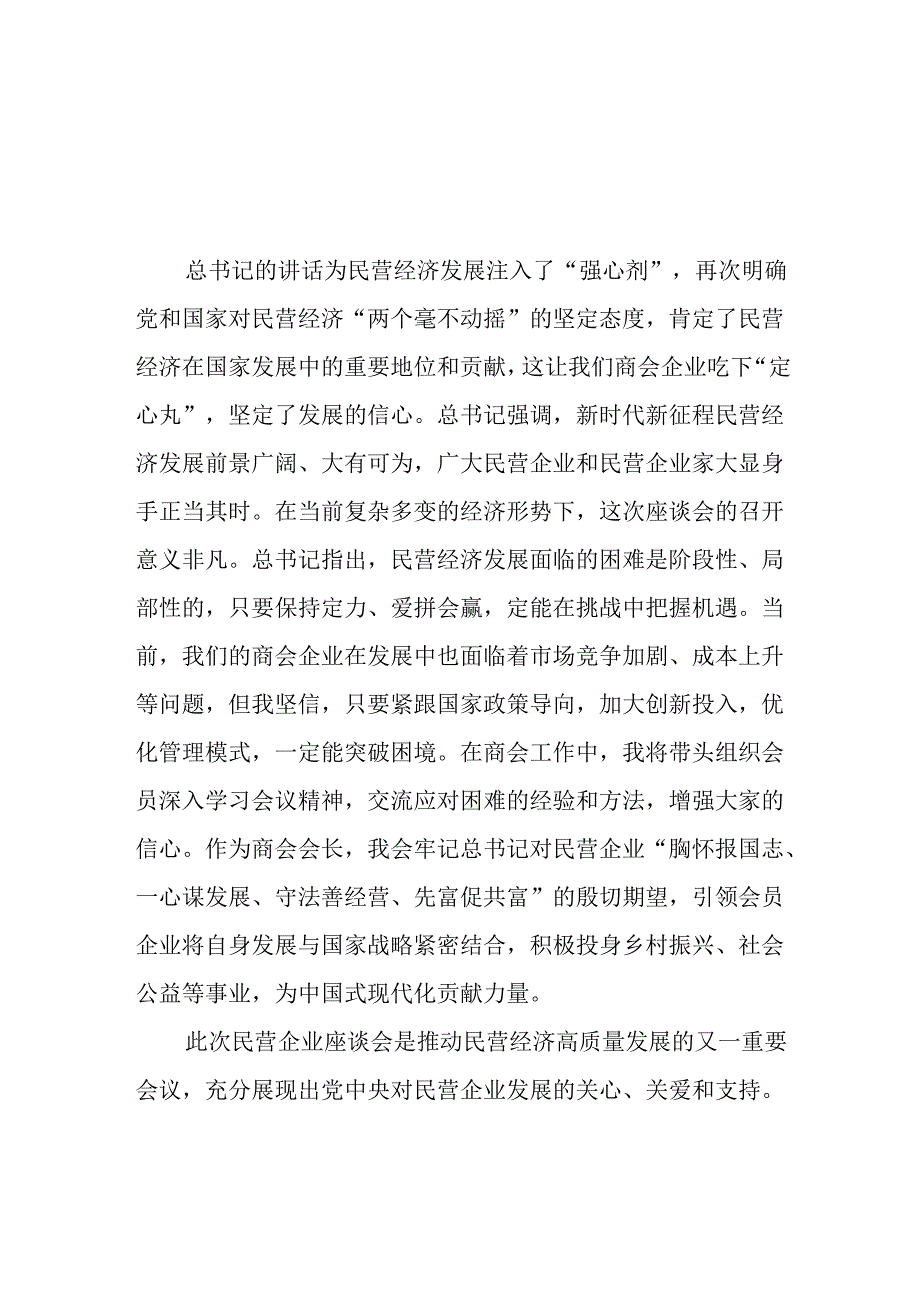 民营企业2025年学习《民营企业座谈会》个人心得感悟 （4份）81.docx_第3页