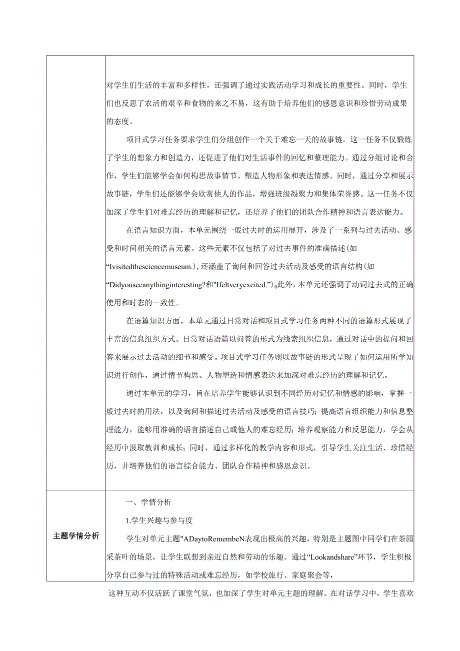 2025新人教版七年级下册Unit 7大单元整体教学设计.docx_第2页