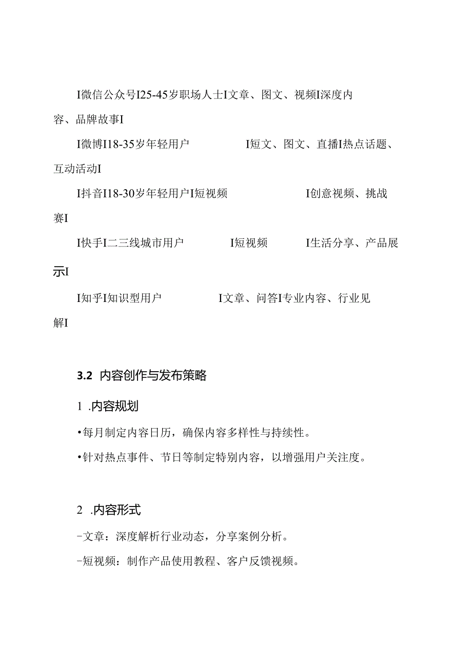 2024年公司新媒体矩阵规划及推广方案.docx_第3页