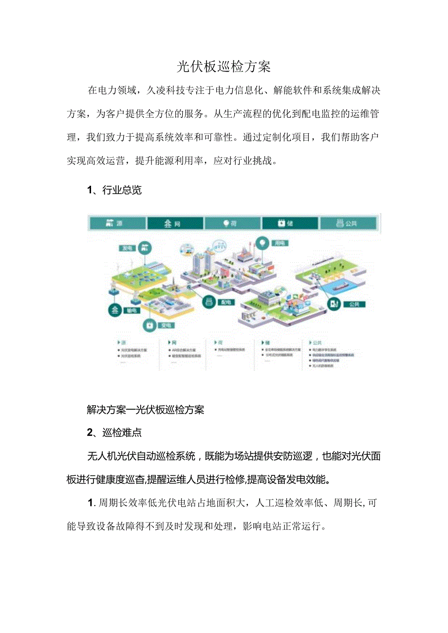 光伏板巡检方案.docx_第1页