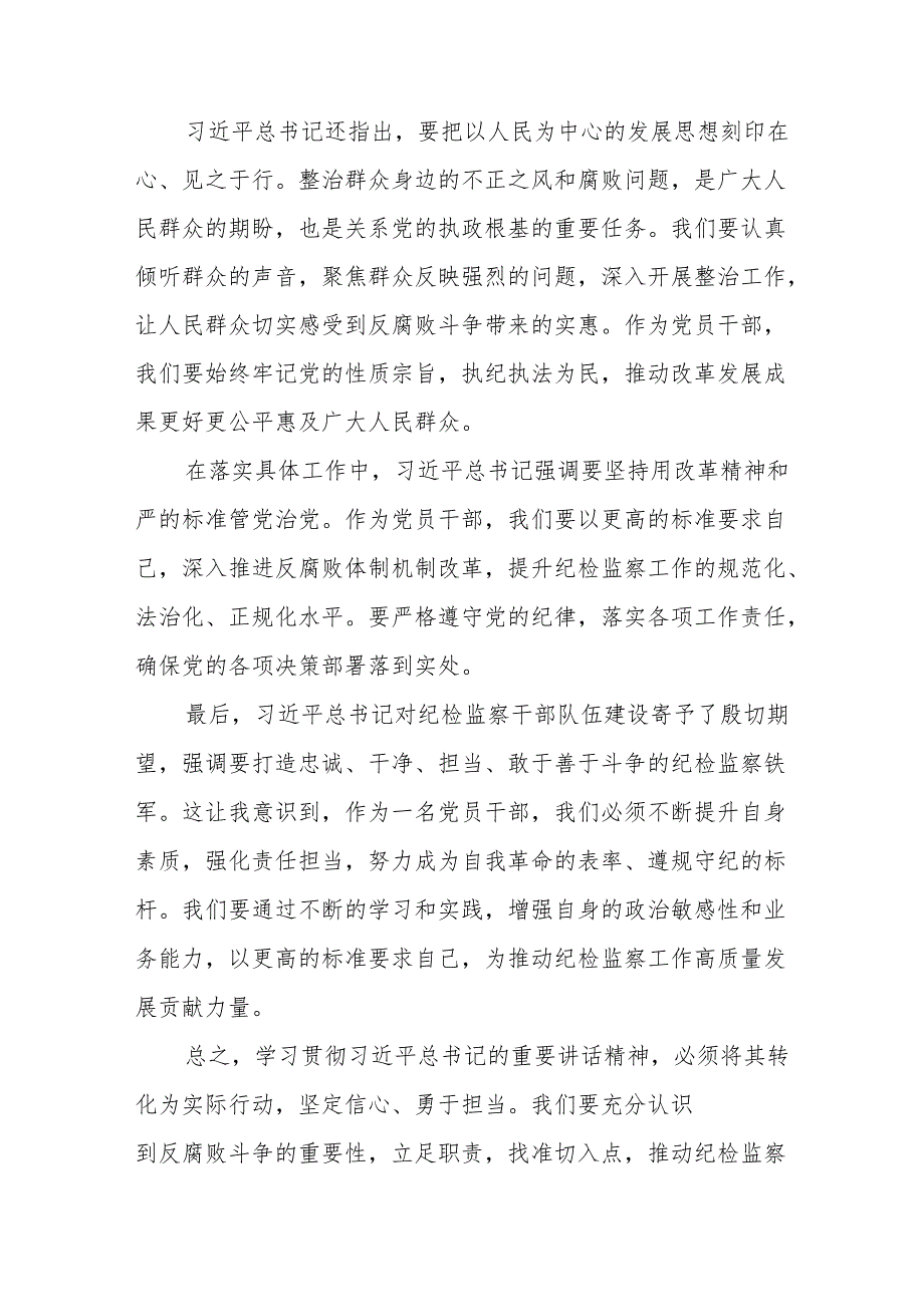 中央纪委二十四次全会重要精神心得体会十三篇.docx_第2页
