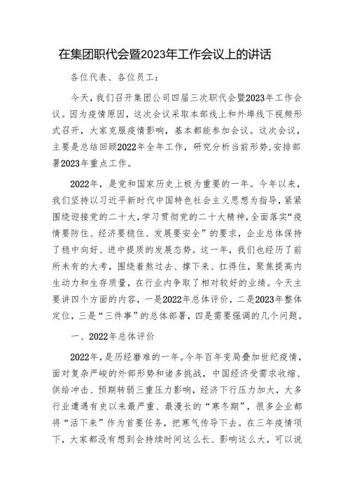在集团职代会暨2023年工作会议上的讲话1.docx