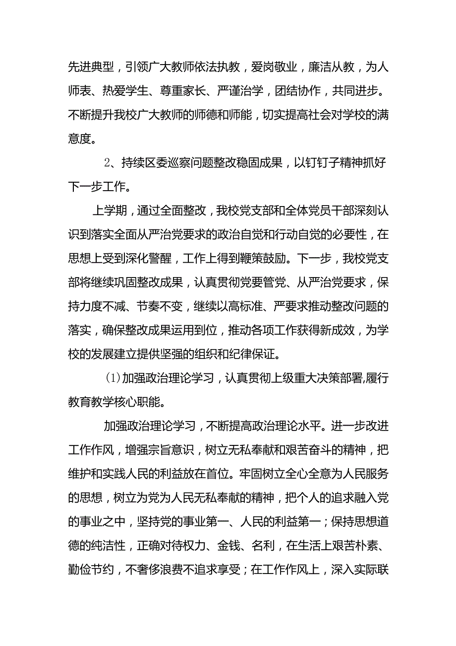 2025年中小学学校党支部党建工作计划.docx_第3页