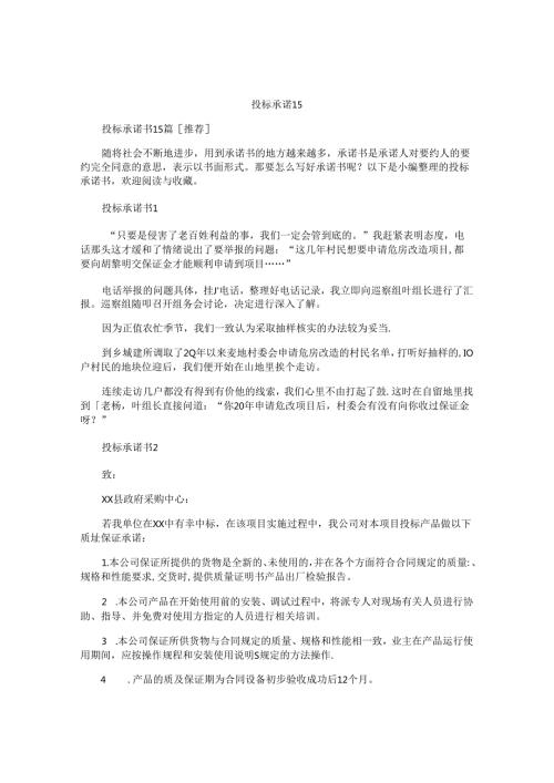 投标承诺书.docx