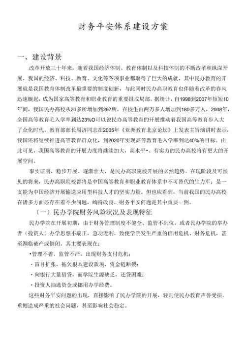财务安全体系建设方案(1).docx